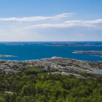 drönarbild kustlandskap