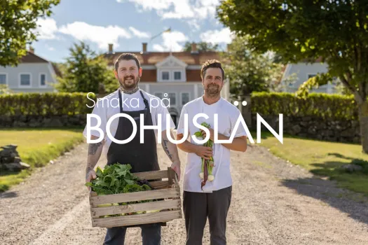 text: Smaka på Bohuslän