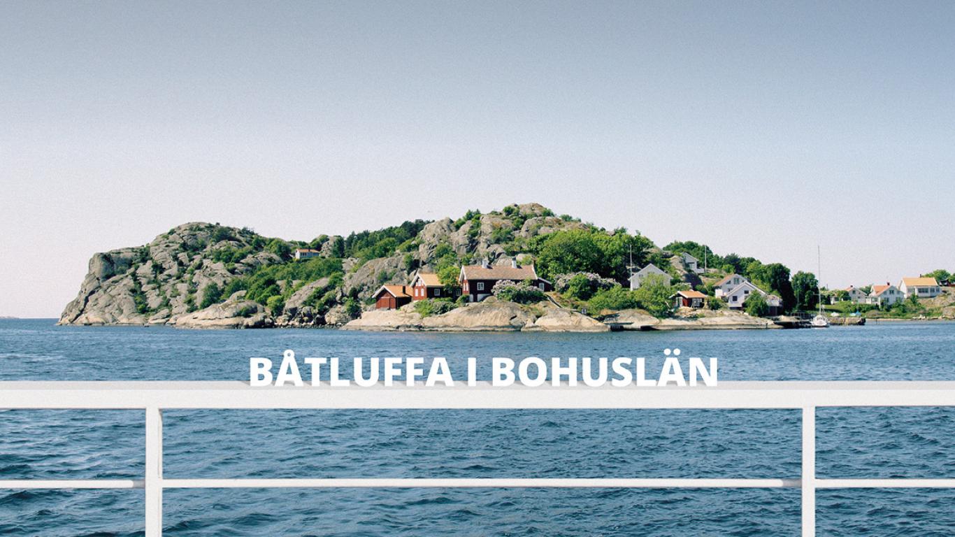 Båtluffa i Bohuslän